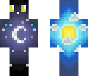 moon and sun