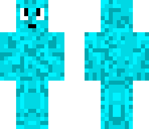 blue furry man