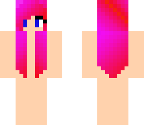 pink red hair