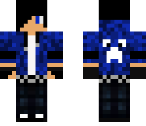 dark blue hood