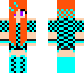 cyan girl