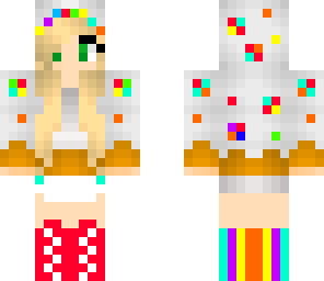 rainbow cake girl