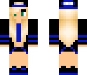 blue and black