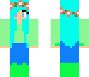 green girl