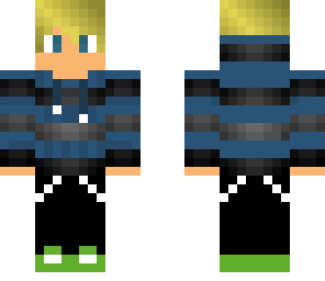blond boy with hoodie