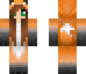 fox girl green eyes