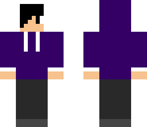 hooded goth kid