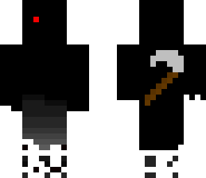 grim reaper with scythe