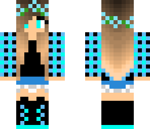 blue girl