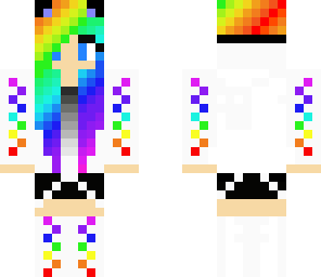rainbow girl