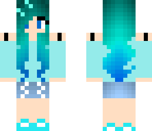 edited aqua ocean girl 