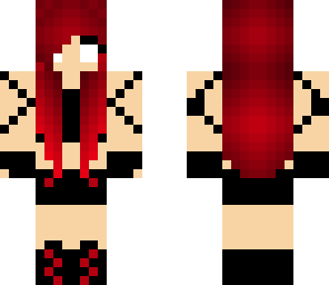 goth herobrine girl