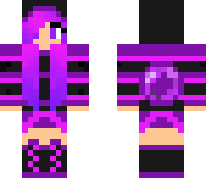 purple girl edit