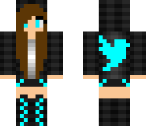 blue bird girl