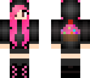 black cupcake hoodie