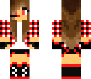 edited red gamer girl