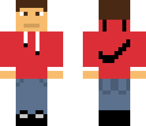 red hoodie boy
