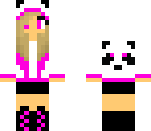 pink panda girl