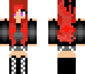hair edit of herobrines girl