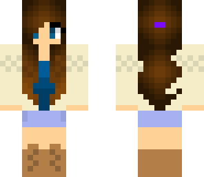 my skin just wiith a bow