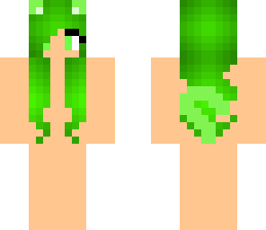green cat skin base