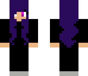 half herobrine girl 2