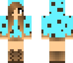 bluberry chocolate ice cream girl edit
