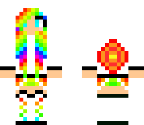 rainbow girl