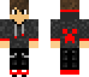 red creeper hoodie