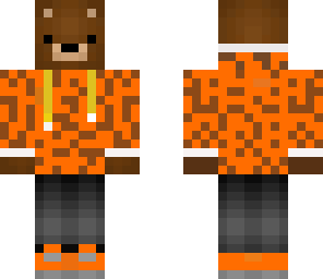 orange headset bear