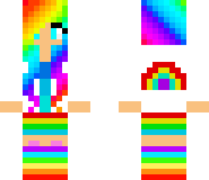 rainbow girl