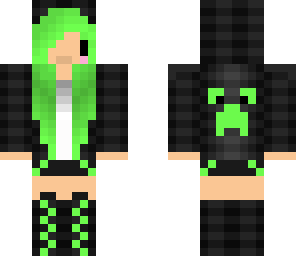 green girl edit