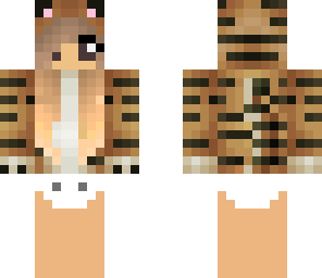 cute baby tiger girl