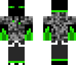 green flaming enderman fixed
