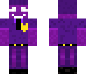 hombre morado