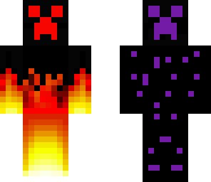 nether and ender creeper