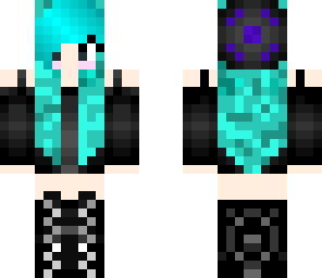 blue hair unfinished