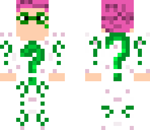 riddler white suit