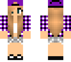 purple gangsta girl