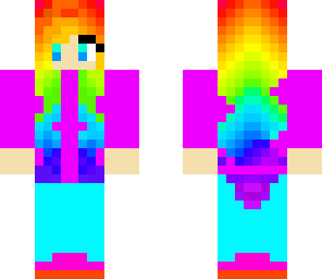 rainbow girl