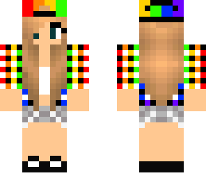 rainbow gangsta girl