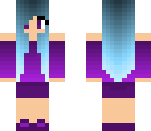 blue n purple shade