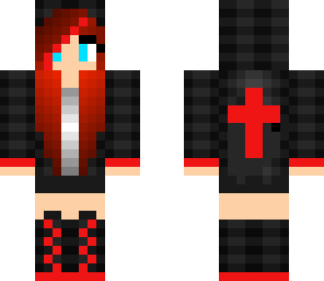 red cross girl