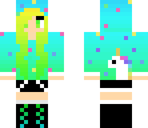 unicorn cake girl