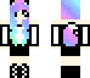 wolf girl with headset