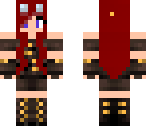 steampunk redhead