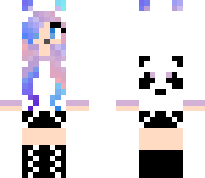 panda gamer girl