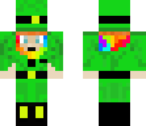 irish rainbow boy skin