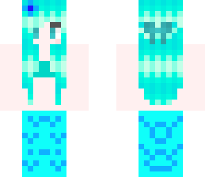 blue mermaid