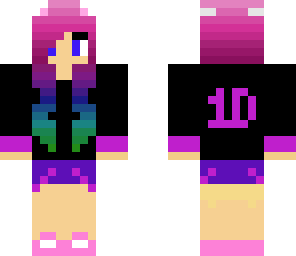 dark rainbow girl